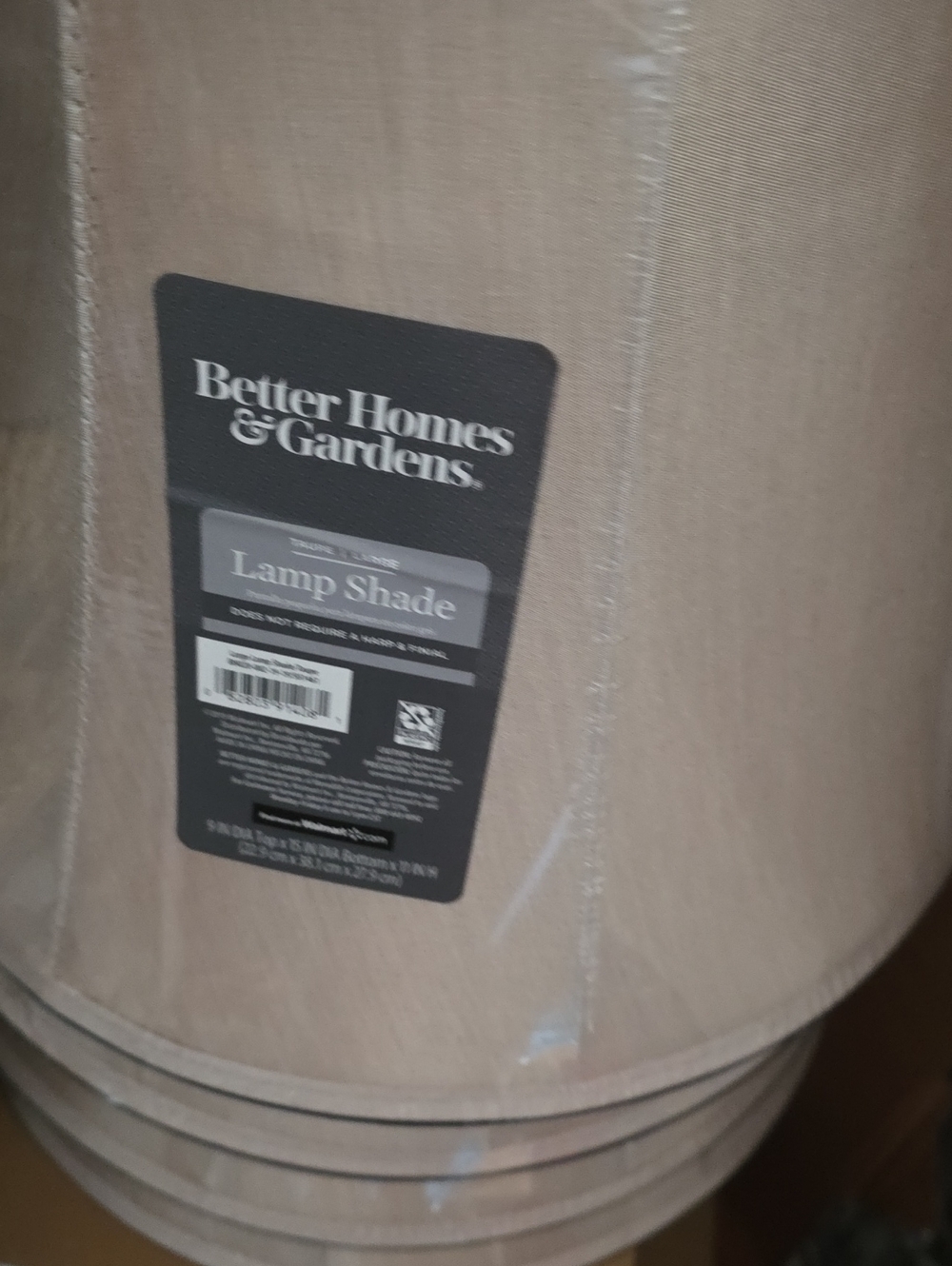 Better Homes And Gardens Taupe Lamp Shade